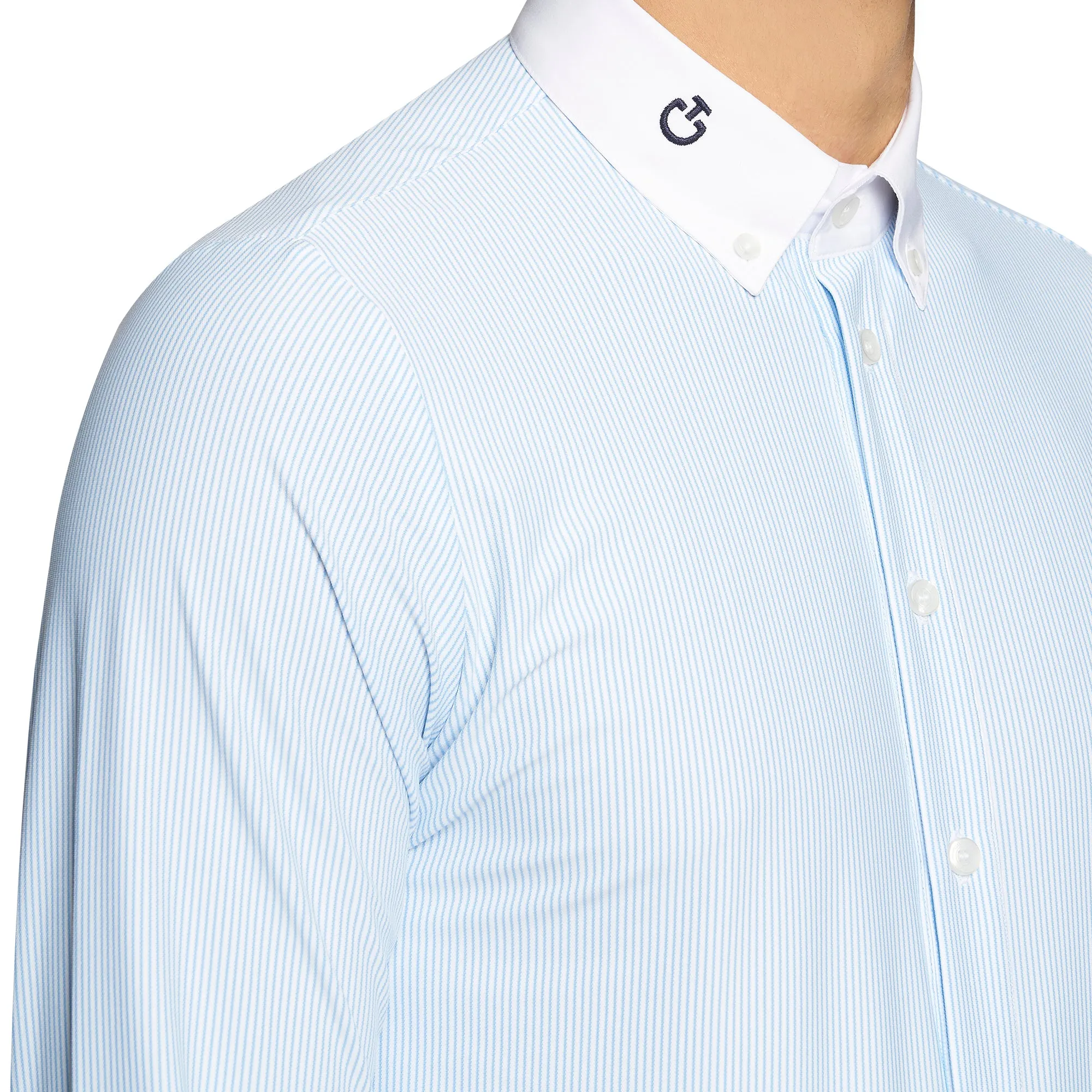 Men's CT Long Sleeve Show Shirt Guibert Stripes
